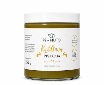 Krem pistacjowy Królowa Pistacja 250g Pi-Nuts