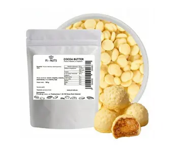 Masło kakaowe w dropsach 100g Pi-Nuts