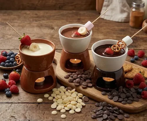 Czekolady do fondue mix
