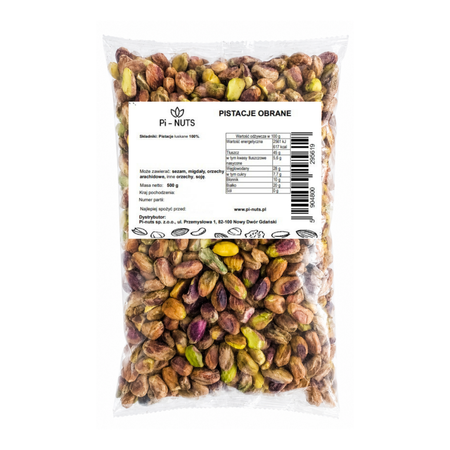 Pistacje obrane 500g