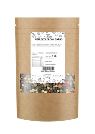 Pieprz kolorowy ziarno 1kg