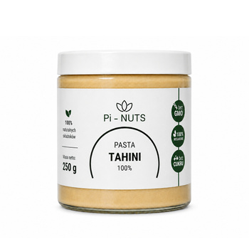Pasta sezamowa tahini 100% 250g