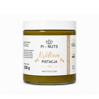 Krem pistacjowy - Królowa Pistacja bez cukru 250g