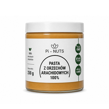 Pasta z orzechów arachidowych 100% 250g
