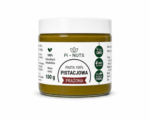 Pasta pistacjowa prażona 100g