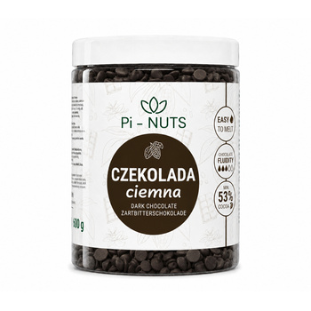 Czekolada ciemna (deserowa) dropsy 600g