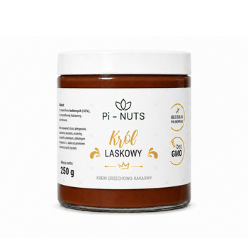 Krem orzechowo-kakaowy – Król Laskowy 250g