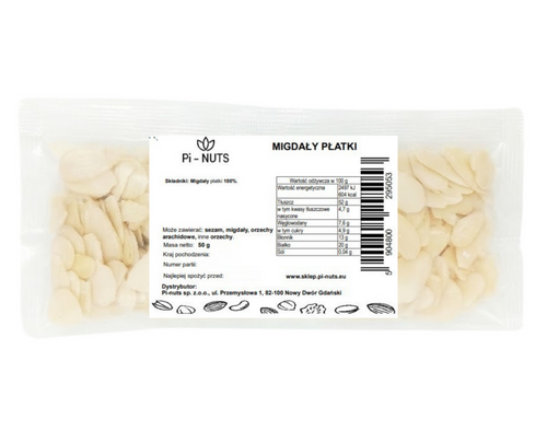 Migdały płatki